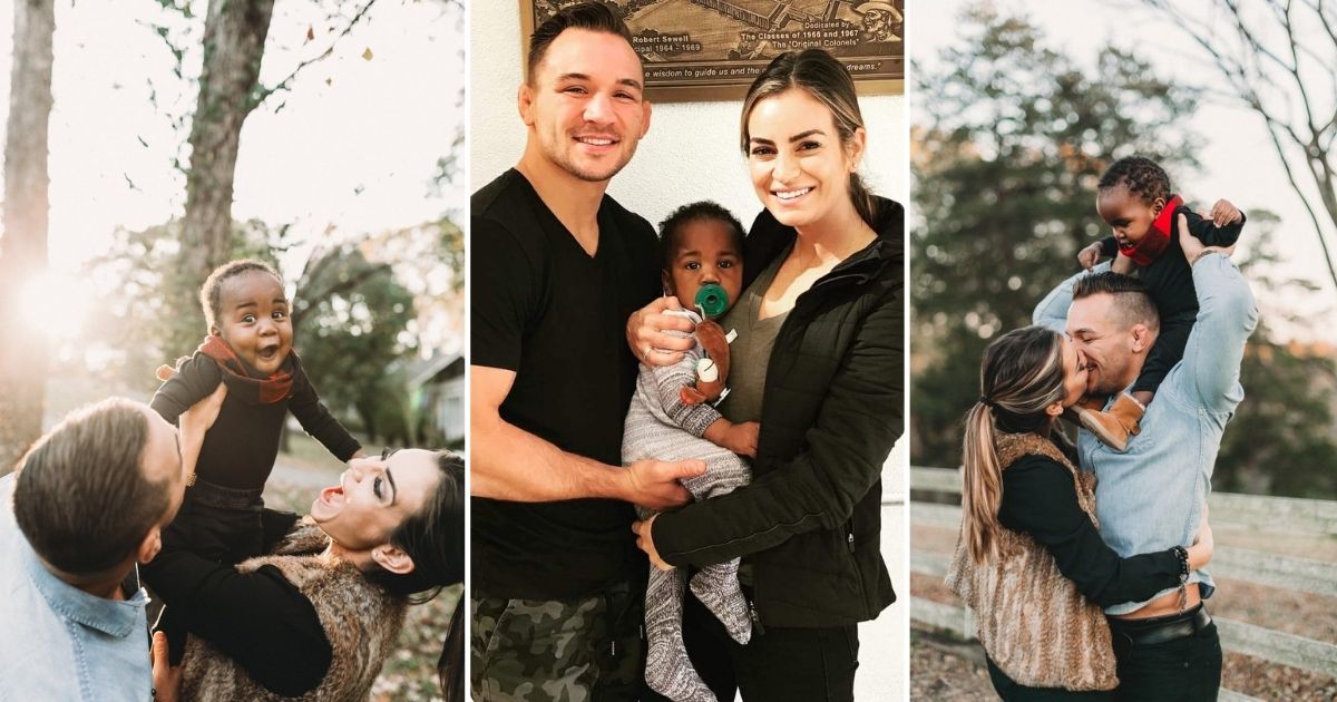 Michael Chandler and His Family
