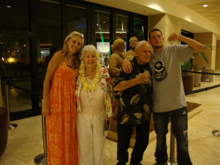 Misty Brown and Nate Diaz's grandparents