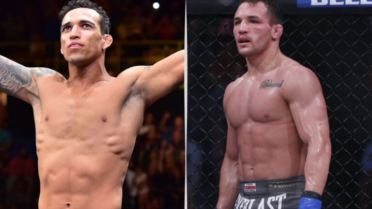 BREAKING: Michael Chandler Takes on Charles Oliveira for the Vacant UFC Lightweight Championship