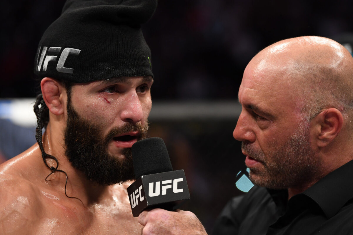 I Am Glad I Did"- Joe Rogan Explains Why He Interviewed Jorge Masvidal  After His Knock Out at UFC 261 - Sportsmanor