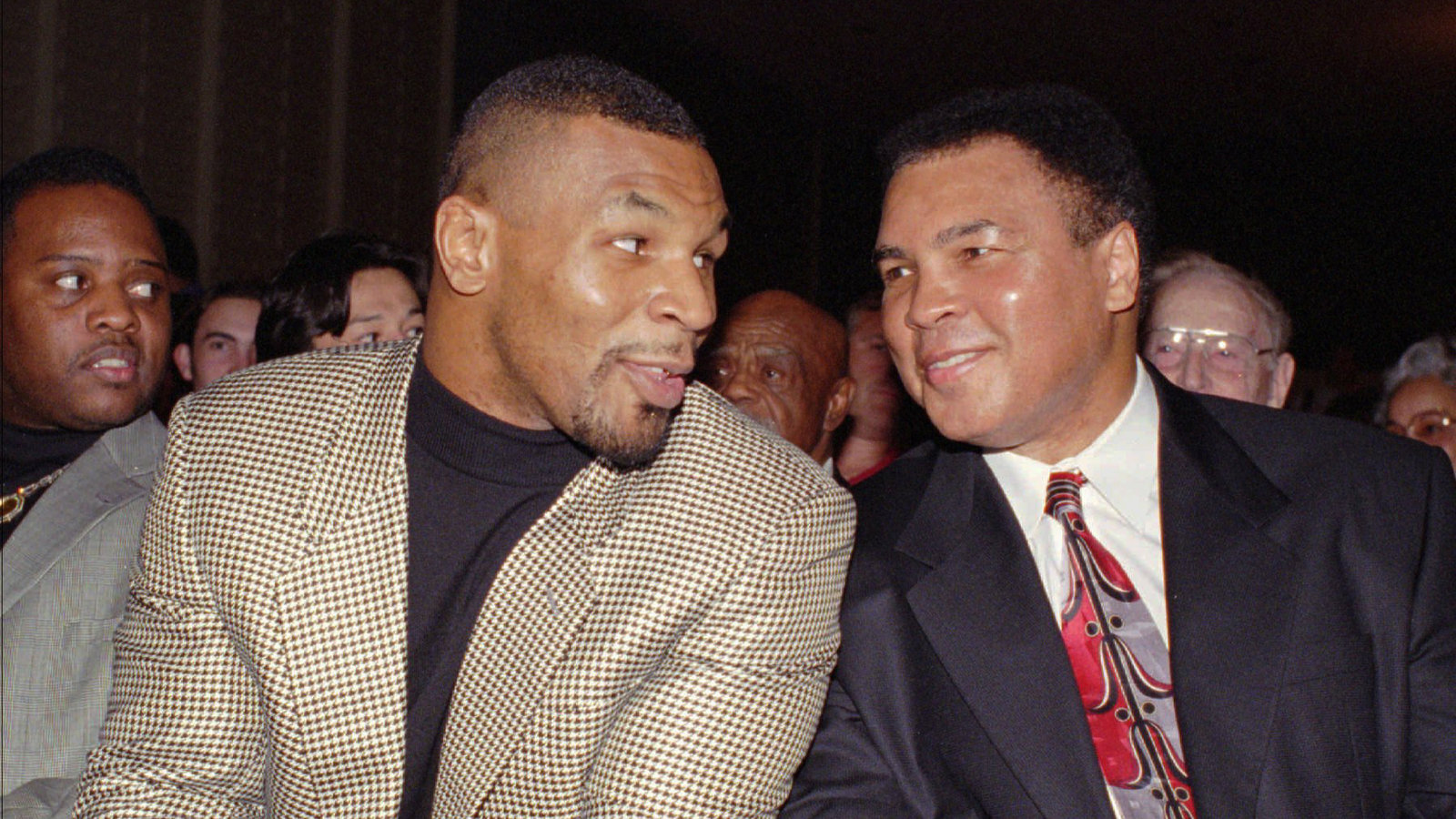Mike Tyson and Muhammed Ali