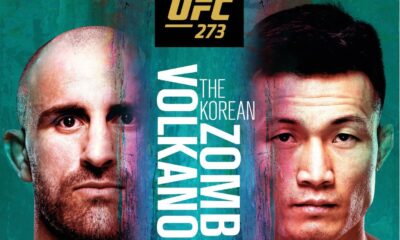 UFC 273 poster