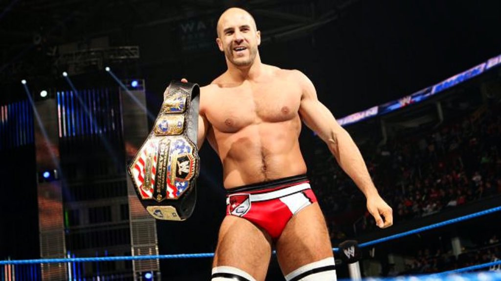 Cesaro won the United States Championship in 2012.