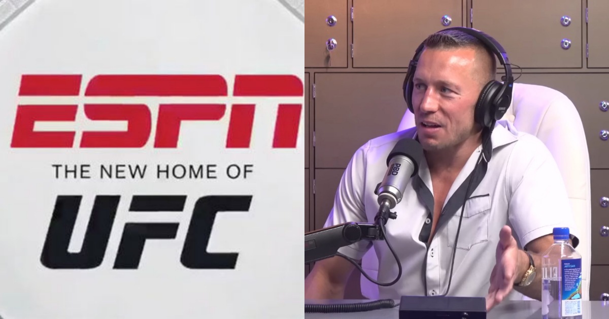 Georges St-Pierre talks about the UFC-ESPN deal