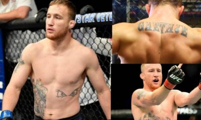 Justin Gaethje tattoo and their meaning