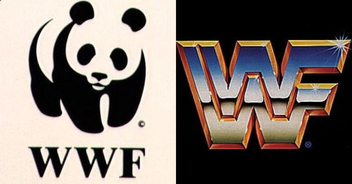 World Wildlife Fund (left) and World Wrestling Federation (right)