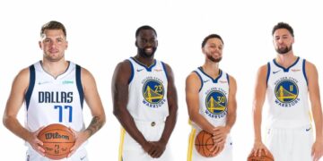 luka doncic and the warriors via Twitter