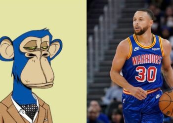stephen curry and bored ape yacht club via Twitter